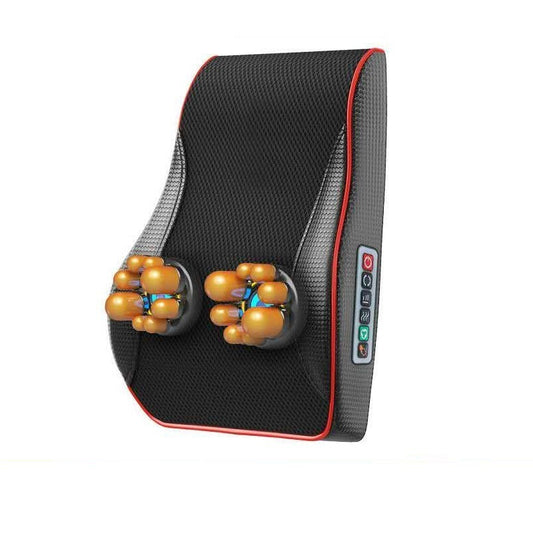 RelaxPro™ Electric Heated Neck & Back Massage Pillow – Deep Relief Anytime, Anywhere!