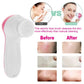 Waterproof 5-in-1 Facial Cleansing Brush – Deep Pore Cleaner & Spa Spin Scrubber for Glowing Skin
