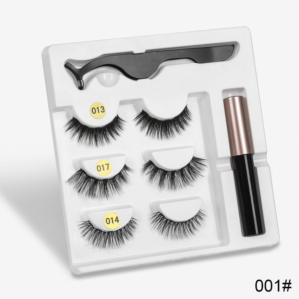 Magnetic Eyelashes & Eyeliner Kit – Reusable, Waterproof, Natural Look, Easy to Apply Lash Set