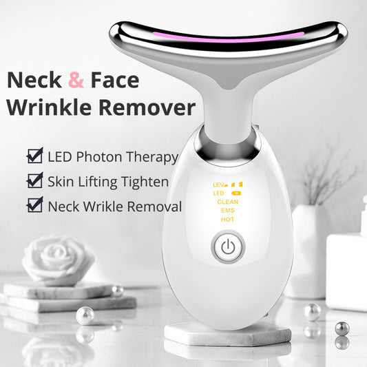 LumiLift™ EMS Thermal Neck Tightening & Wrinkle Remover – Youthful Glow Recharger!