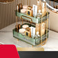 Luxury Glass Vanity Organizer – 2-Tier Bathroom & Skincare Storage Shelf