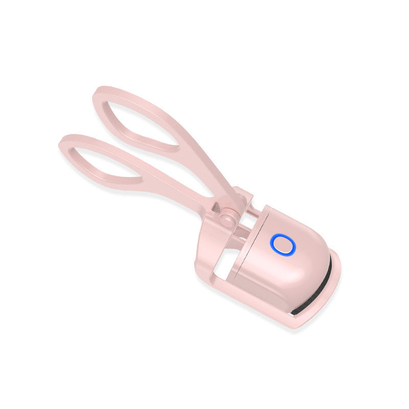 Portable Heated Eyelash Curler – USB Rechargeable Lash Lift Tool for Long-Lasting Curl & Volume