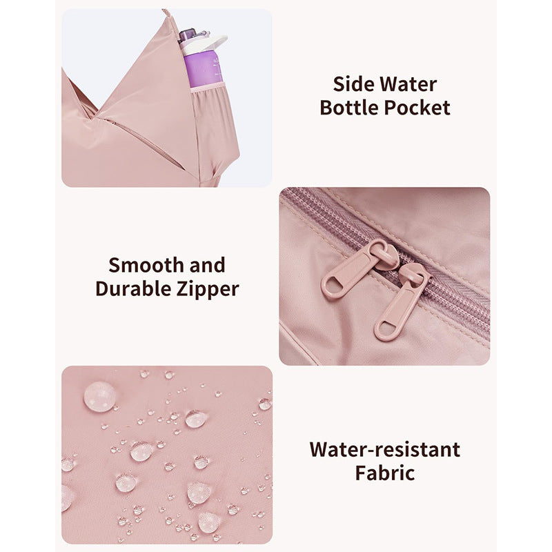 Stylish Women’s Sports Bag – Multi-Purpose Gym & Travel Tote with Separate Shoe Compartment