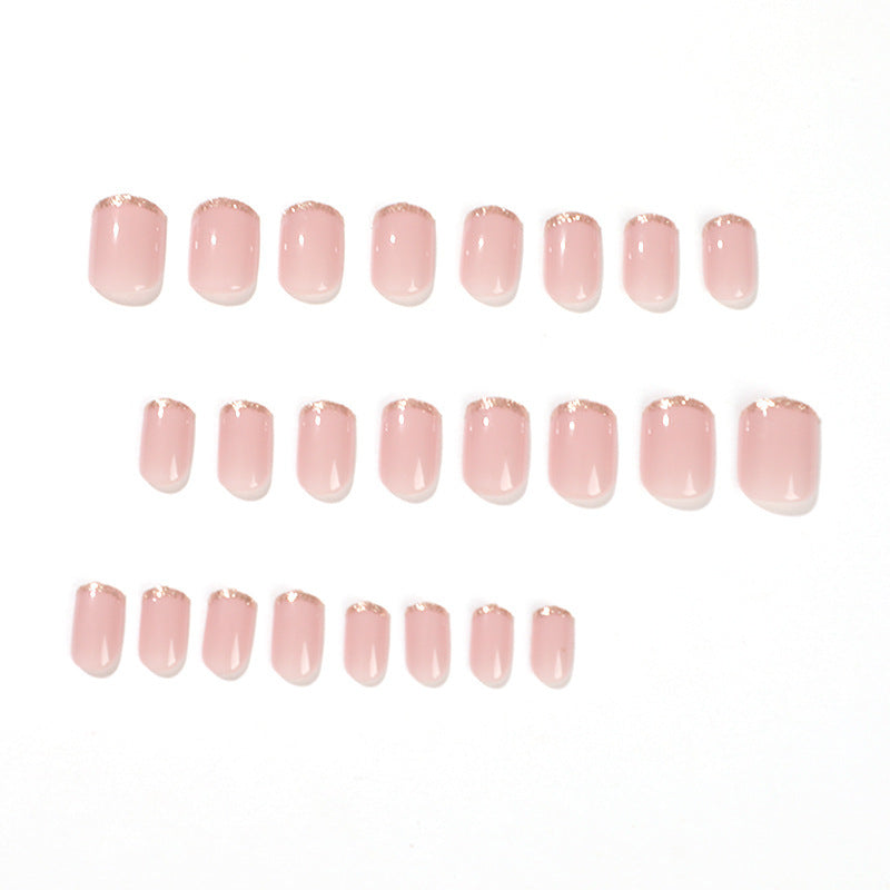 GlamLuxe™ Gradient French Press-On Nails – Reusable, Easy-Wear & Salon Finish