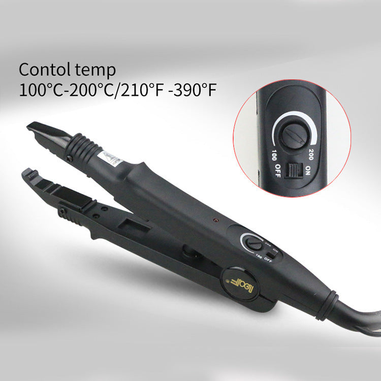 SleekSilk™ Professional Hair Extension Iron – Constant Temperature Styling Tool for Smooth, Lasting Results