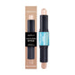2-in-1 Cream Contour & Highlighter Stick | Dual-Ended Face Sculpting Makeup Tool