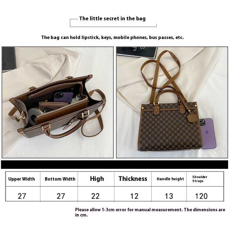 Luxury Chain Shoulder Tote – Designer-Inspired Large Capacity Handbag for Women