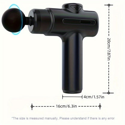 PowerPulse™ Deep Tissue Massage Gun – 12H Long Battery & 8 Pro Massage Heads!