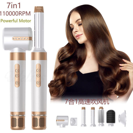 7-in-1 High-Speed Airwrap Styler Pro – Multifunction Hair Dryer, Curler & Straightener