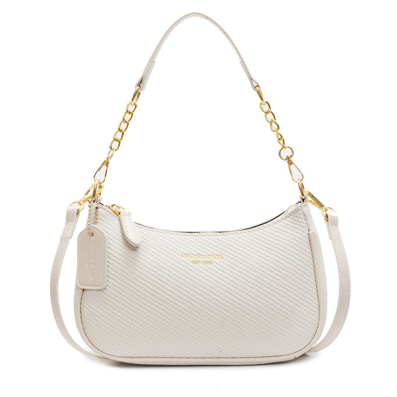 Chic Casual Shoulder Bag – Minimalist Messenger Purse for Daily Elegance