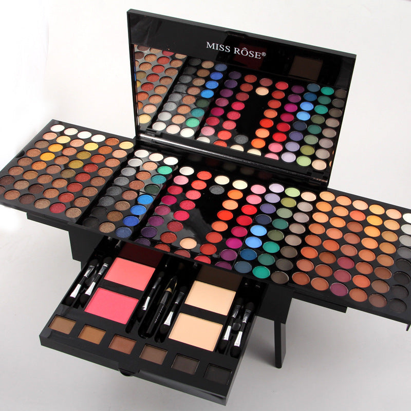 Glamora™ 180-Color All-in-One Piano Makeup Palette — Eyeshadow, Blush & Contour Set
