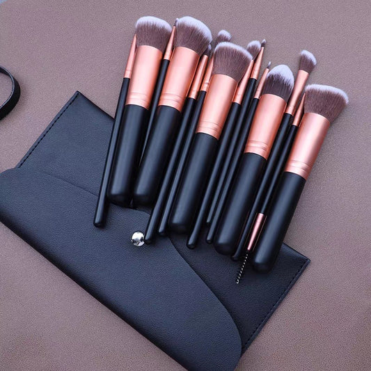 ProBlend™ 16-Piece Gradient Makeup Brush Set with Luxe Storage Case