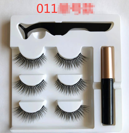Magnetic Eyelashes & Eyeliner Kit – Reusable, Waterproof, Natural Look, Easy to Apply Lash Set