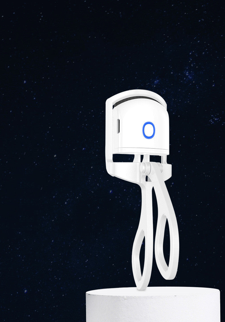 Portable Heated Eyelash Curler – USB Rechargeable Lash Lift Tool for Long-Lasting Curl & Volume