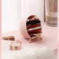 Aesthetic Round Lipstick Organizer – Rotating Makeup Storage Box with Elegant Design