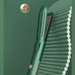 2-in-1 Avocado Green Hair Curler & Straightener – Fast Heating Ceramic Styler for Effortless Curls & Sleek Hair